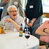 Carl Bajema and guests at Retiree Reception 2018
